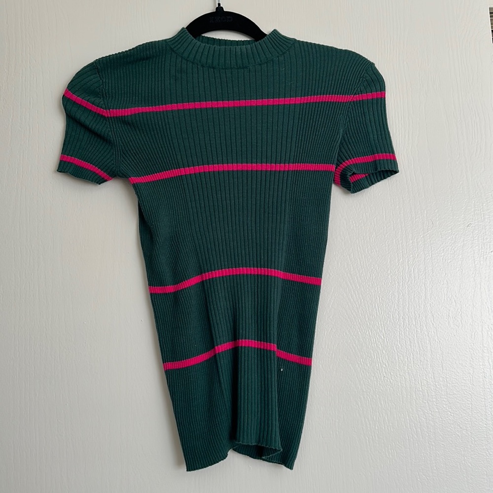 Entireworld Mock Neck Tee